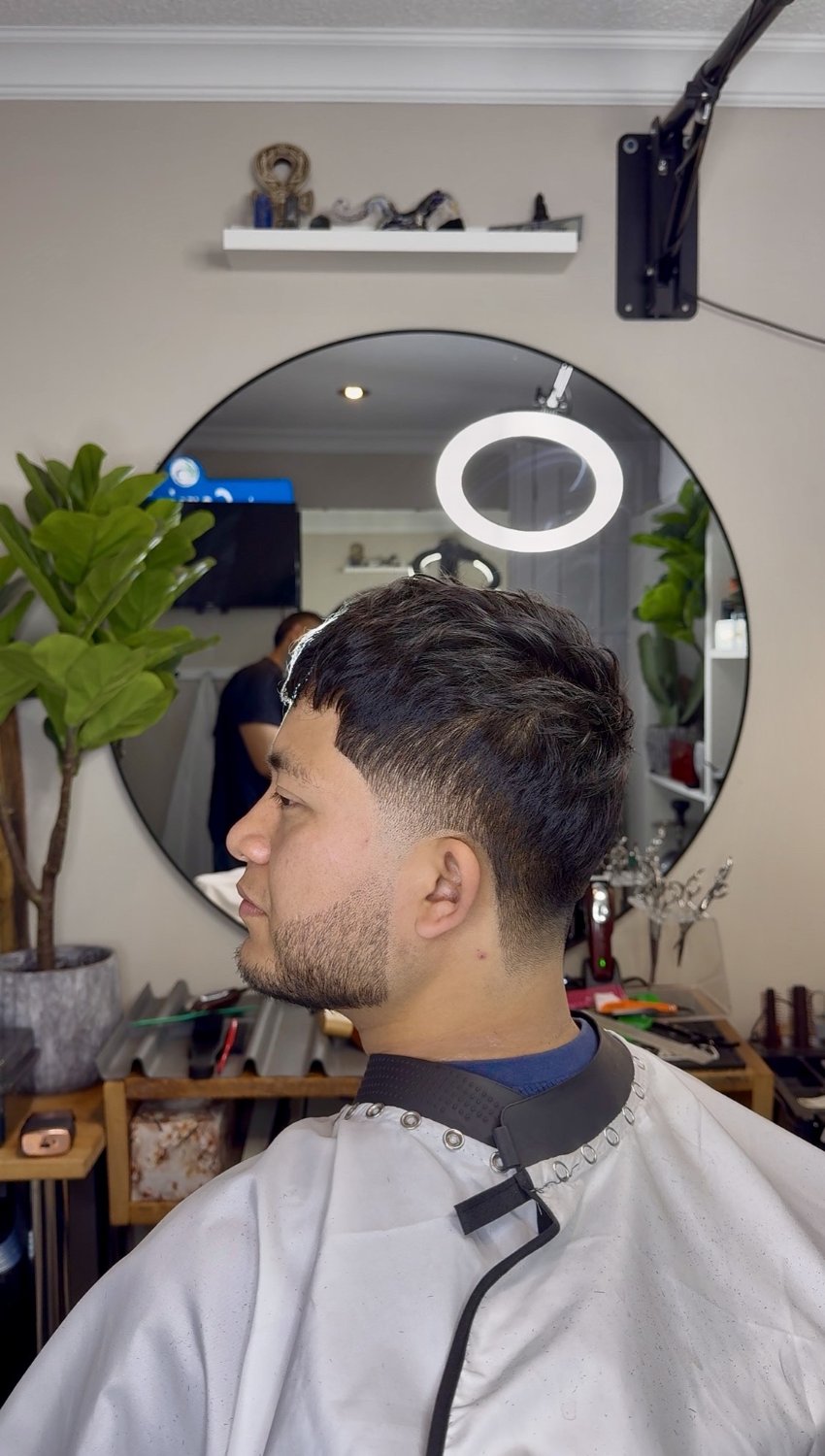 Taper fade at Barbershop Ottawa